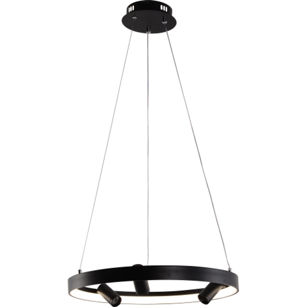 Светильник подвесной (подвес) Rivoli Selena 6147-101 LED 77 Вт 3000 - 6000 К с пультом | Rivoli