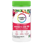 Rainbow Light, Women's One™, мультивитамины для ежедневного приема старше 50 лет, высокая эффективность, 120 вегетарианских таблеток