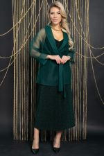 Костюм Случайная встреча (зеленый) К11723 LT Collection