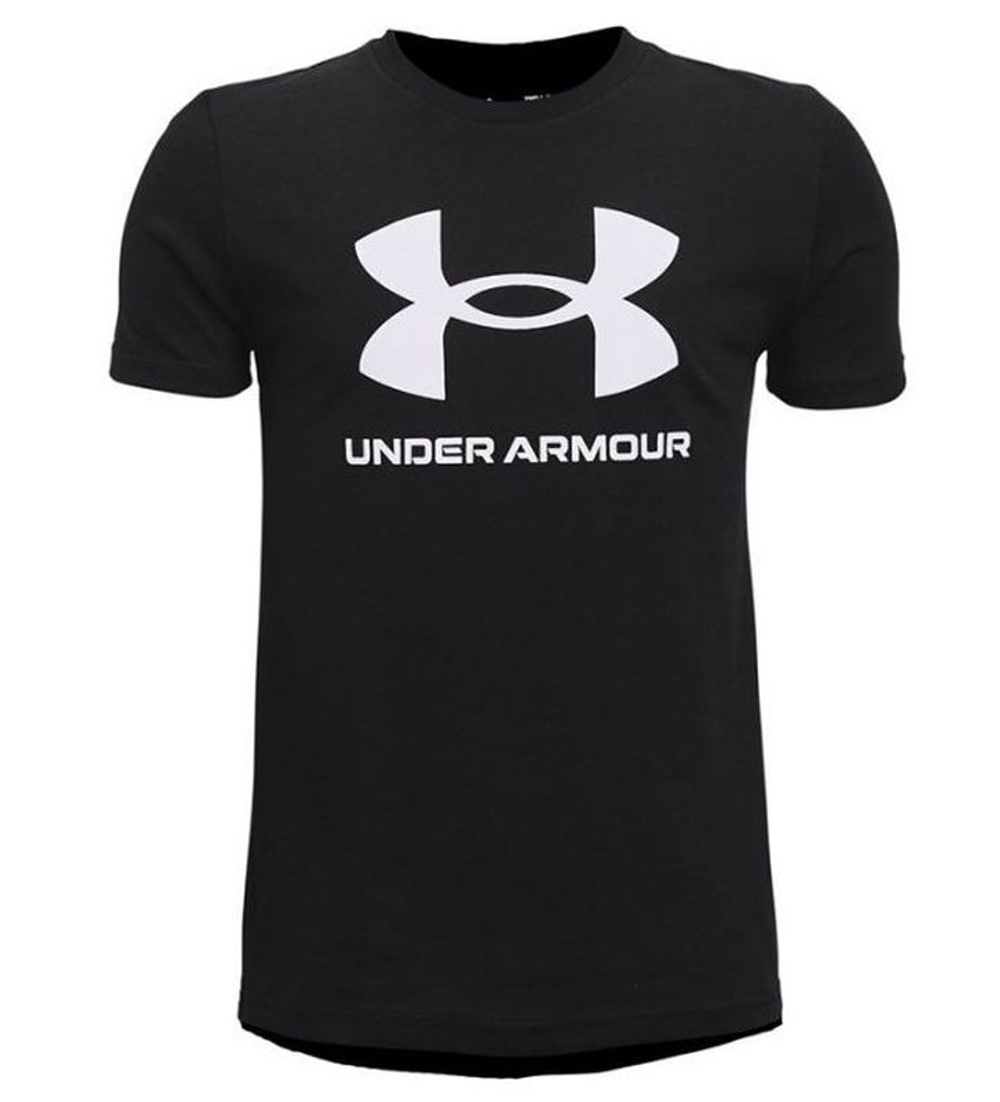 Детская теннисная футболка Under Armour Sportstyle Logo SS