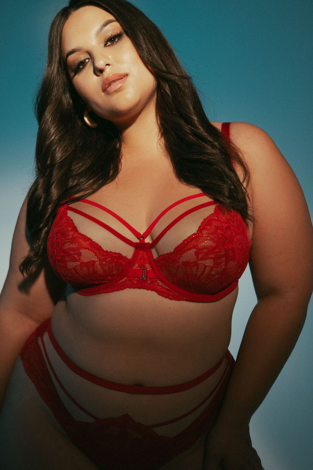 Бюстгальтер с мягкой чашкой и стрепами Venus (Размер: 70E) (Цвет: красный)