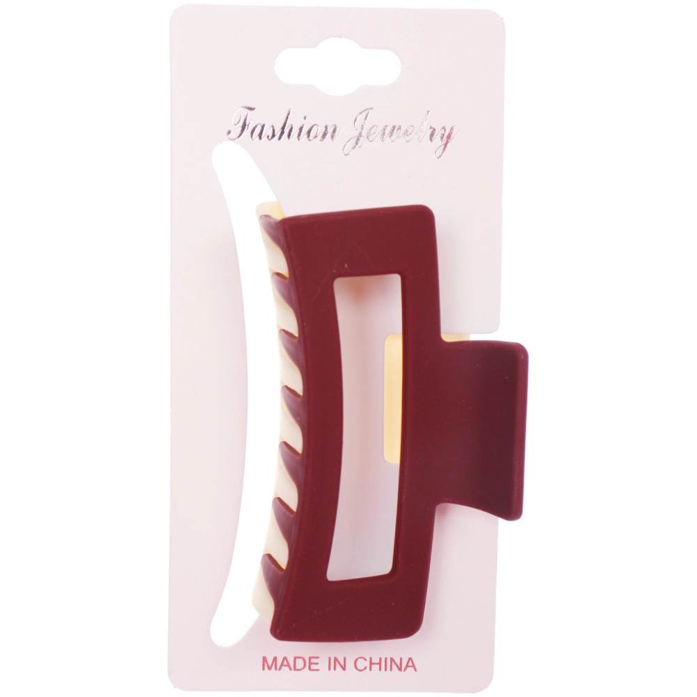 Заколка - краб для волос на блистере «MALIBU», цвет микс, 10см●