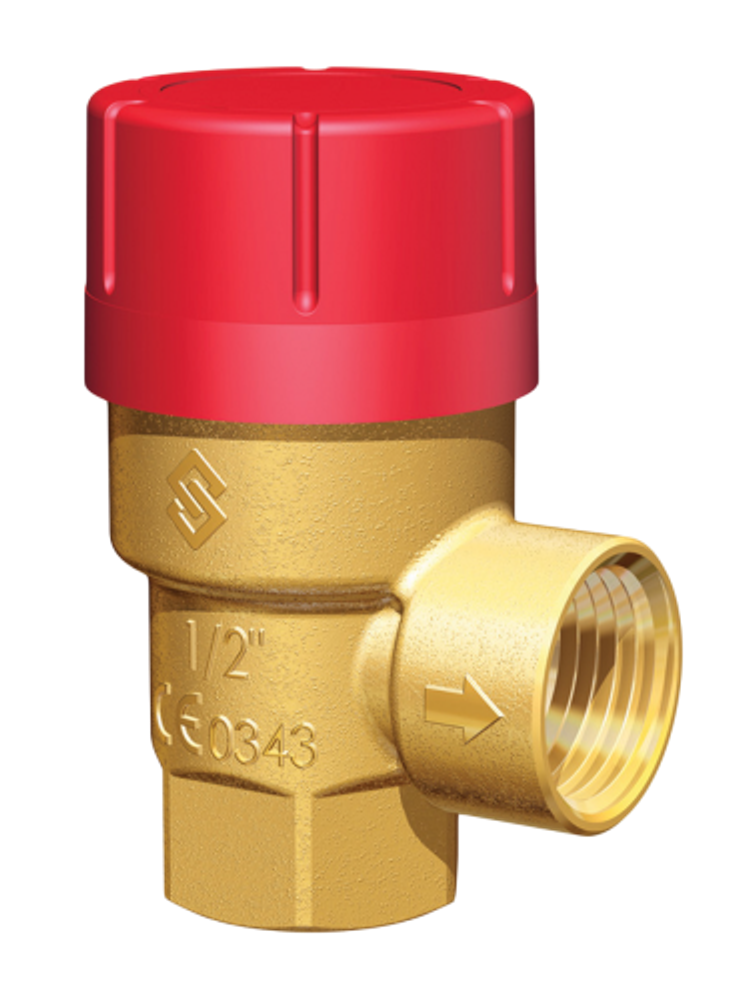 Клапан предохранительный Flamco Prescor 1/2x1/2 - 4 бар для системы отопления