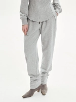 Брюки из футера DEW, серый