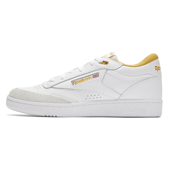 Кроссовки reebok Club C Series для скейтбординга Низких белых оттенков