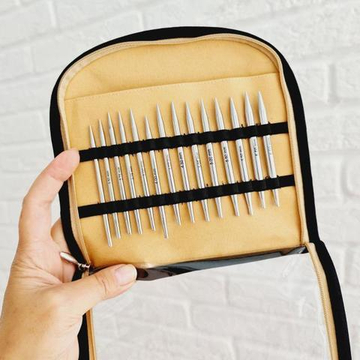 Набор KnitPro "Special Interchangeable Needle Set" укороченных съемных спиц "Nova Platina", 10618