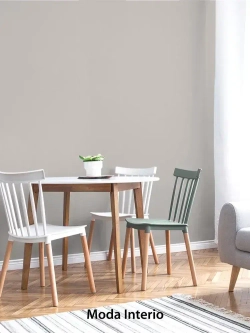 Обои флизелиновые 1.06, виниловые серые однотонные Textile (Moda Interio) метровые под ткань в гостиную и на кухню