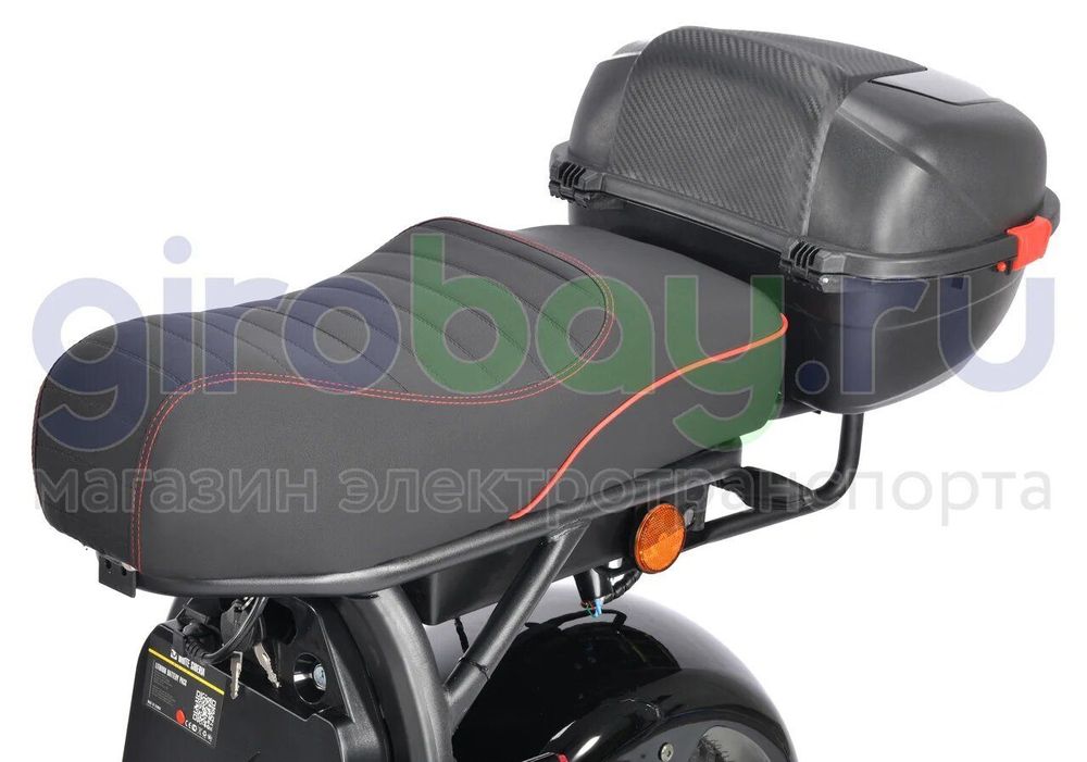 Электроскутер CityCoco WHITE SIBERIA PRO 2500w (Черный) фото 18 фото №23