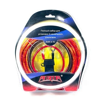 Комплект подкл. ARIA AAK 4.10 4*10GA