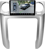 Магнитола для Land Rover Discovery 3 2005-2009 (закругленные углы) - Teyes CC3-2K-360 на Android 10, 2K QLED, 6/128Гб, CarPlay, 4G SIM-слот, 4 камеры в комплекте