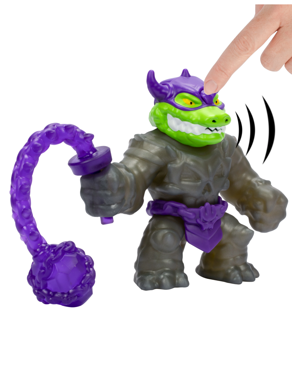 Тянущаяся фигурка Рок Джо Делюкс Стретч Страйкерс GooJitZu 43497