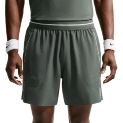 Мужские теннисные шорты Nike Court Advantage Dri-Fit 6in Tennis - camo green/cucumber calm