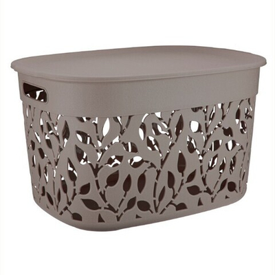 Коробка ФЛОРА 25л с крышкой М2364