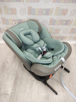 Автокресло детское Indigo Aero ST-3 Isofix группа 0/1/2/3 (0-36) шалфей
