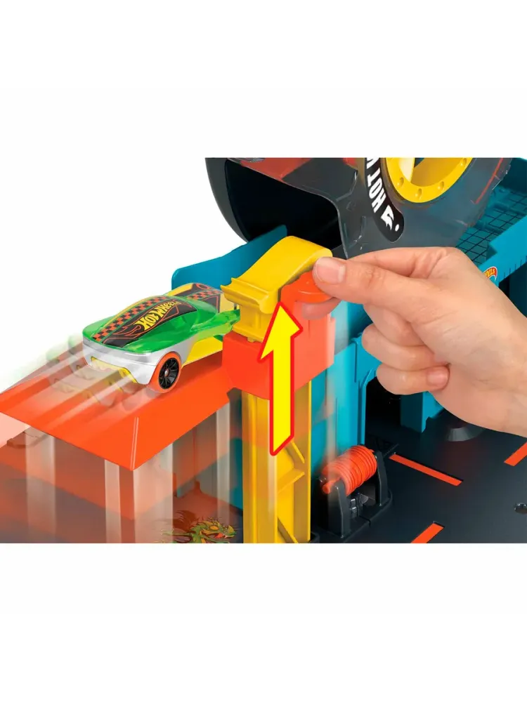 Игровой набор трек Сити Шиномонтажная мастерская HDP02