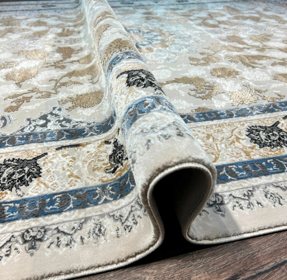 Isfahan 29026A BLUE \ GREY Прямой