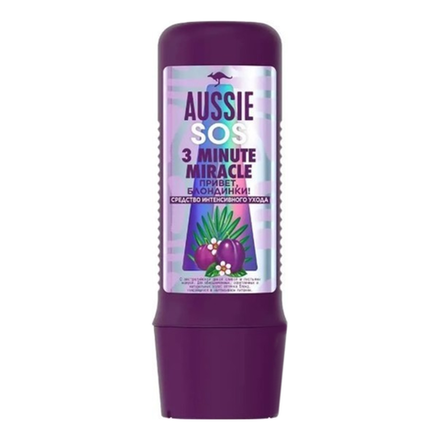 Бальзам ополаскиватель AUSSIE SOS Привет, блондинки! 200 мл