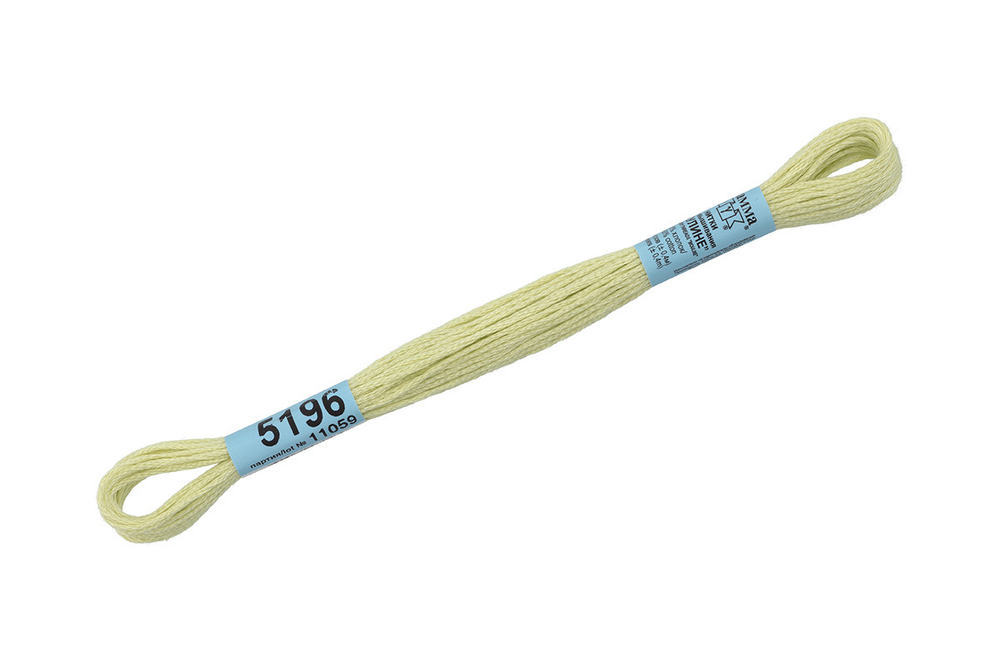 Мулине  "Gamma", 100% хлопок, 8 м,  №5196