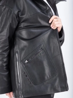 Куртка женская кожаная большие размеры