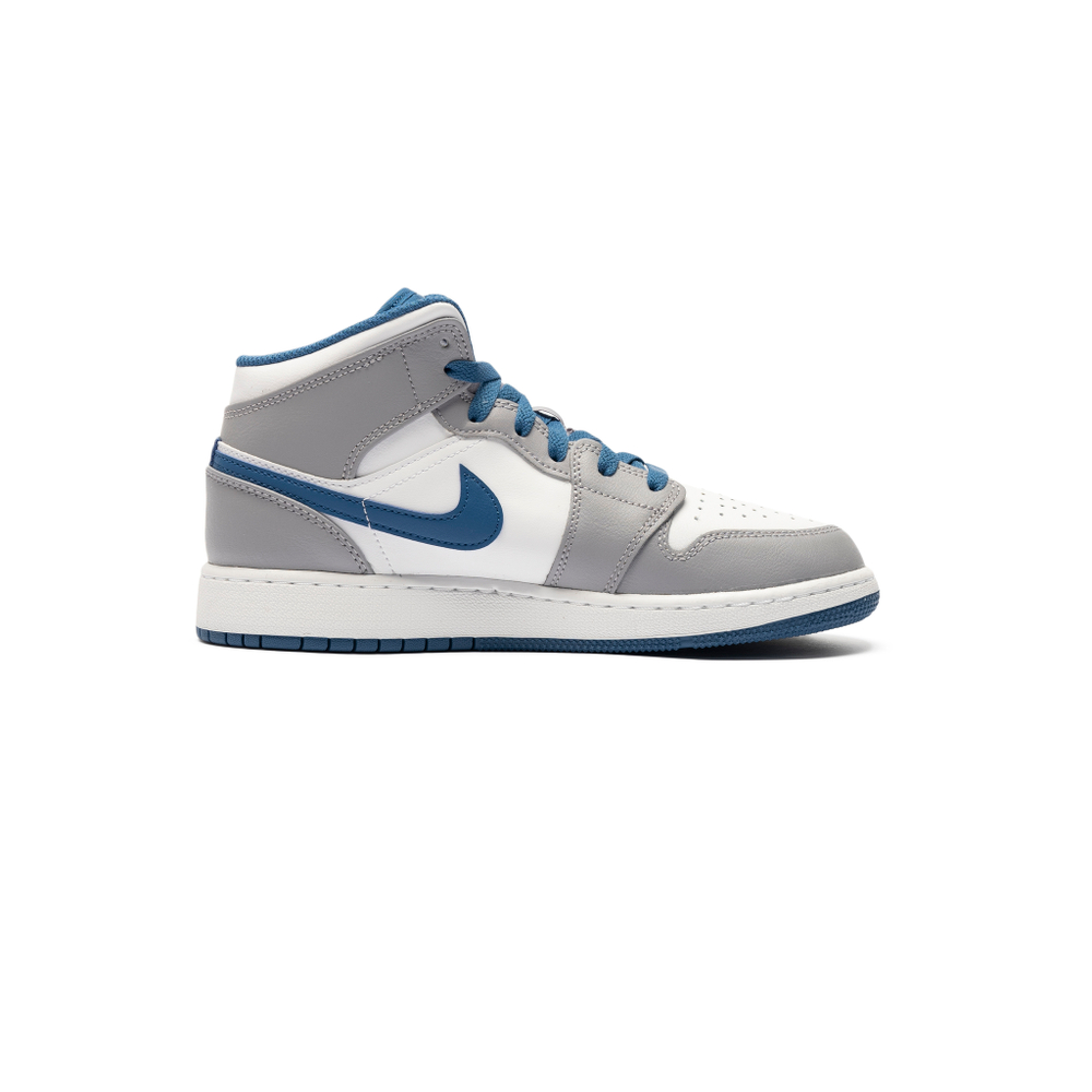 Кроссовки Jordan 1 Mid "True Blue" GS