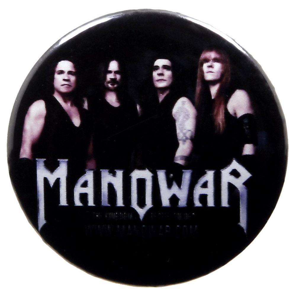 Значок Manowar группа (451)