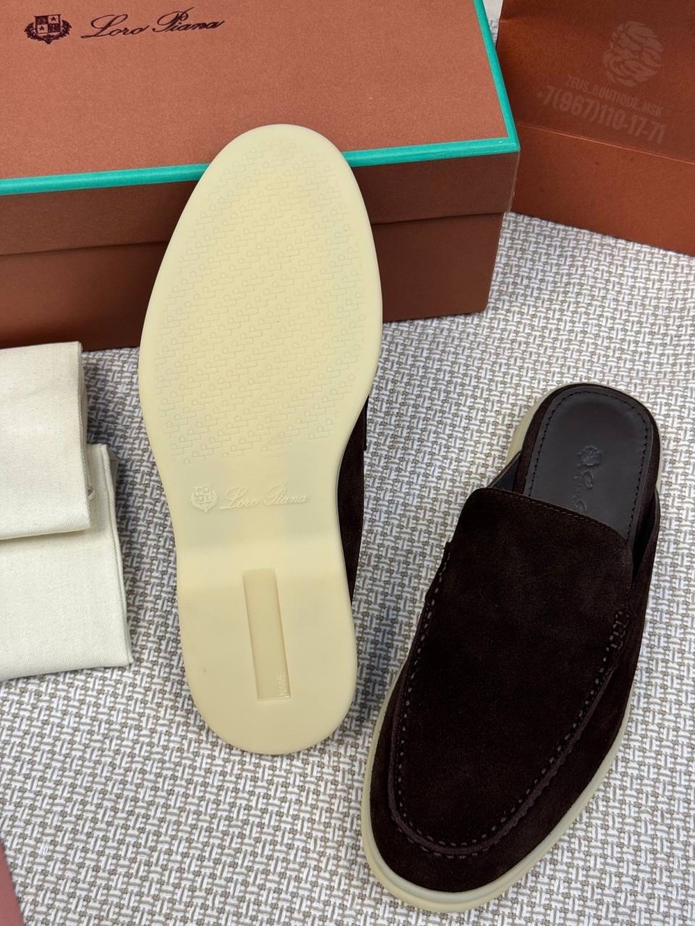 Мюли Loro Piana Babouche Walk