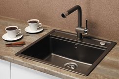 Смеситель Schock Piega, Cristadur хром/магнолия