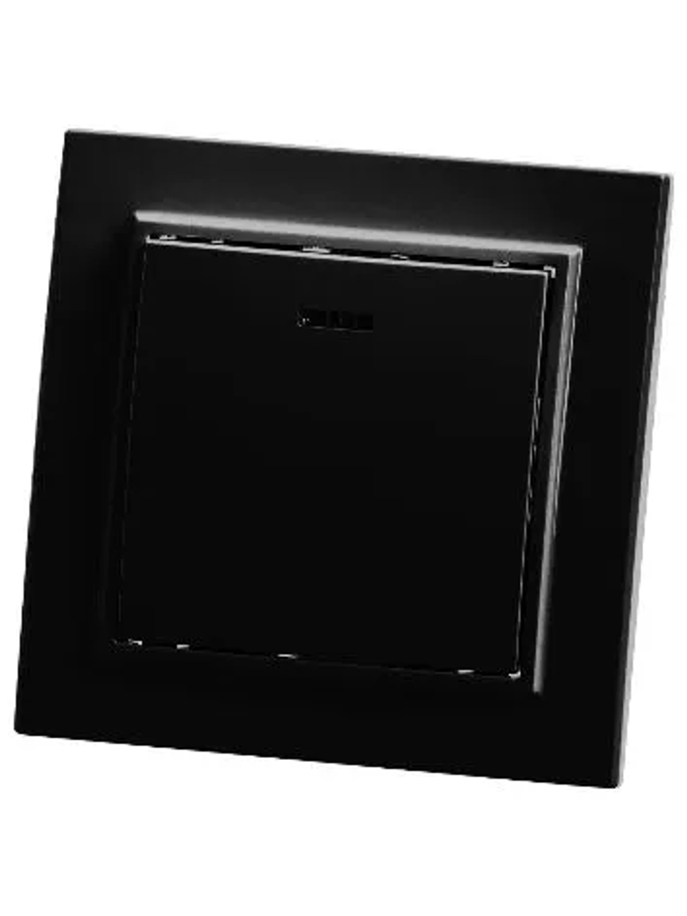 Выключатель 1-клавишный c индикатором, 250V, 10А, серия Эрна, PSW10-9001-03, черный STEKKER 39470