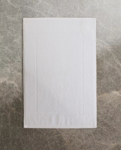 Zara Home - Очень мягкий коврик для ванной, белый, 38x57 см