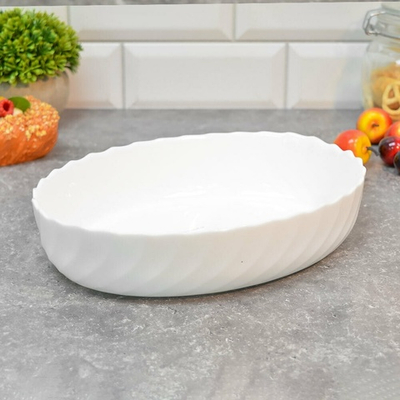 Форма для запекания 2,2л 27*20*6см овальная "Golden Opal"