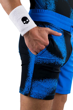 Мужские шорты теннисные Hydrogen Spray Tech Shorts Man - blue