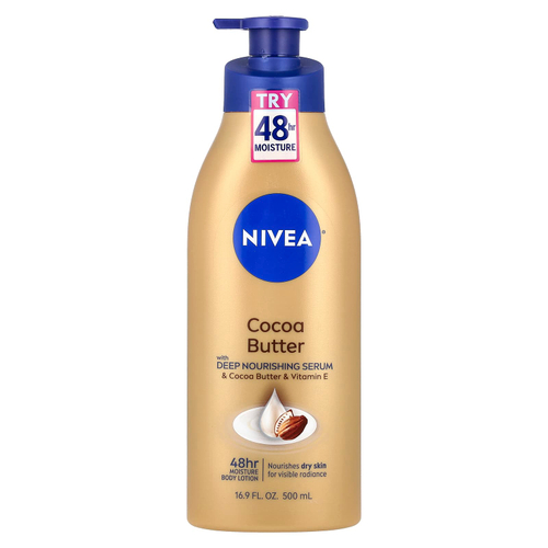Nivea, Лосьон для тела с маслом какао, 500 мл (16,9 жидк. унц.)