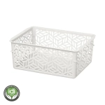 Корзина для хранения универсальная «Linden» светло-серый 1,4л, 19*14*7,5 см