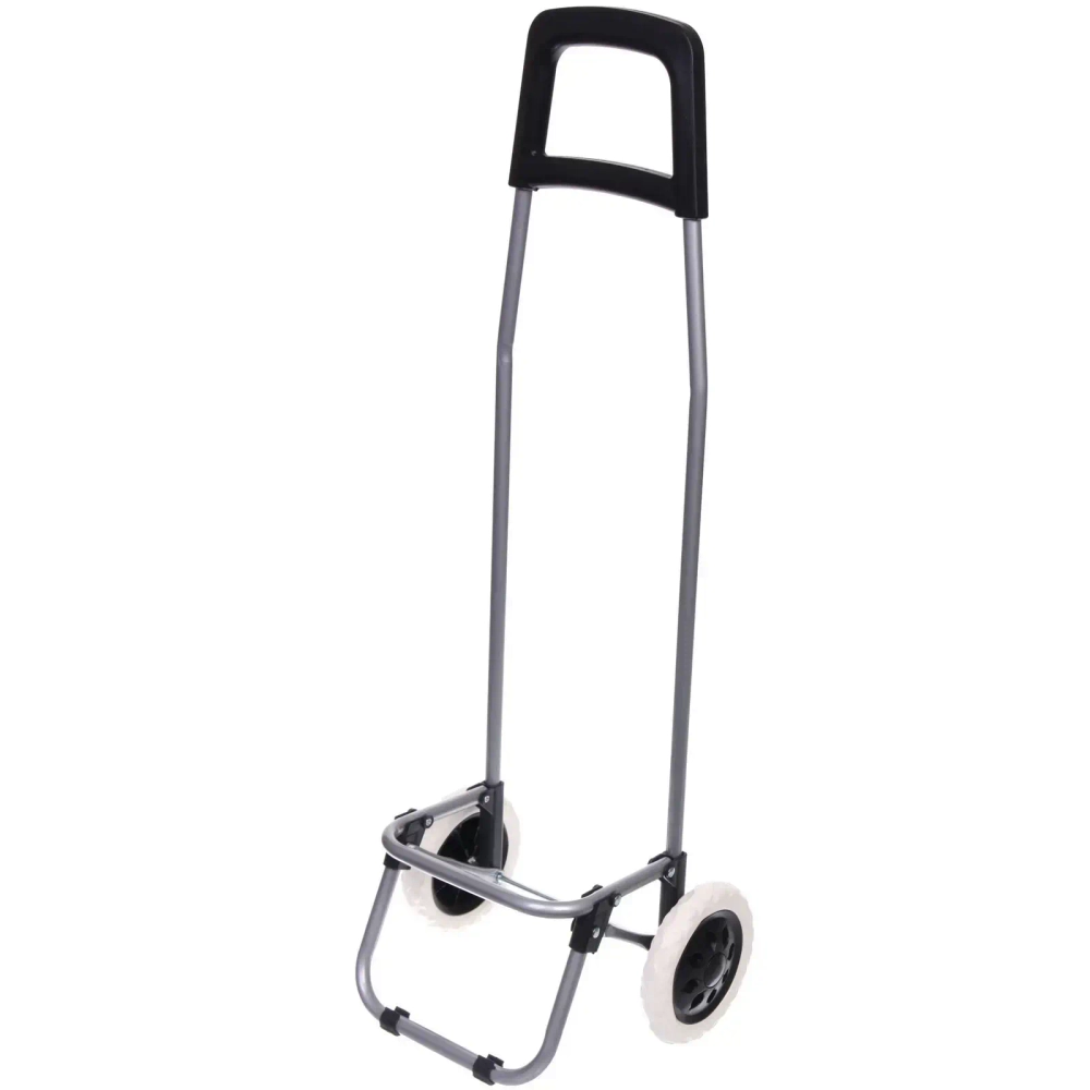 Тележка хозяйственная с сумкой (93*33*26см, колеса 16см,грузоподъемность до 30 кг.) черная SYD-16T