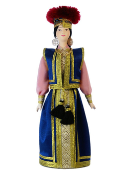 Кукла коллекционная Калмычка