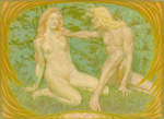 Фидус. 1931. Ева (Eva). 56 х 77. Частное собрание.