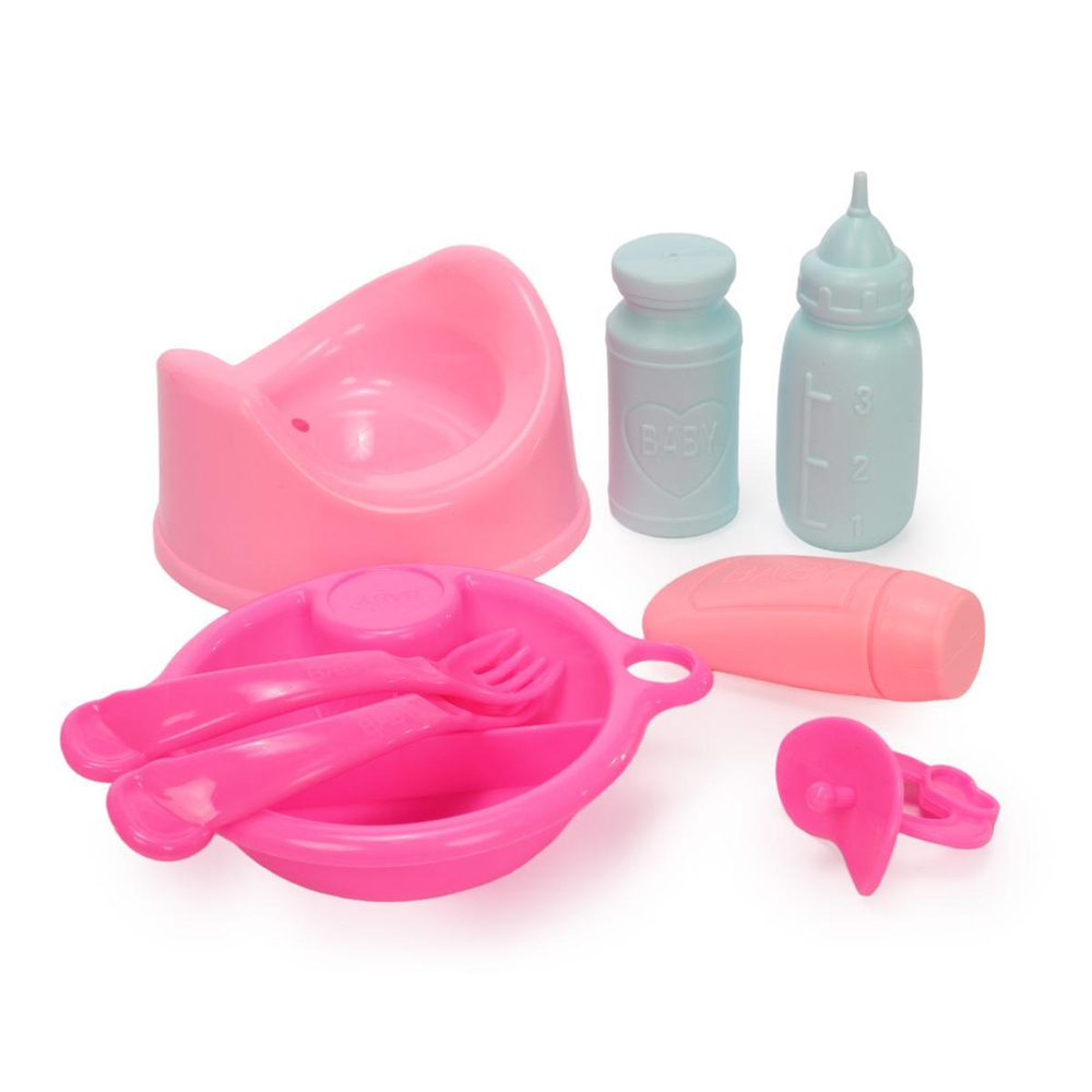 Пупс функциональный с аксессуарами 36см, коробка MY232-2