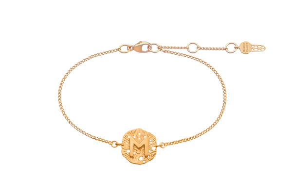 Браслет с руническим медальоном-амулетом Эваз на цепочке, серебро