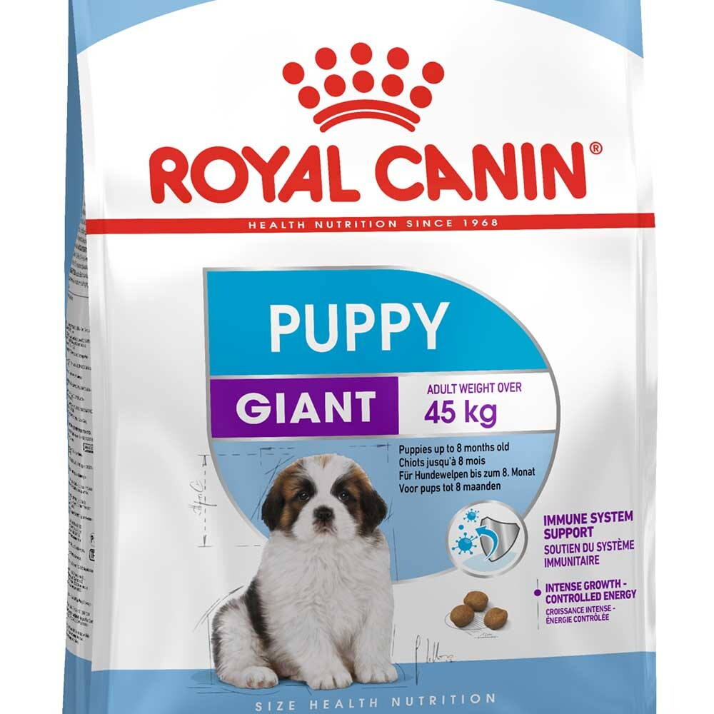 Royal Canin Giant Puppy - корм для щенков гигантских пород (от 2 до 8 месяцев)