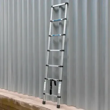 Лестница телескопическая алюм. бытовая 2.0м (7 ступ.) Scheppach Sch-UP200