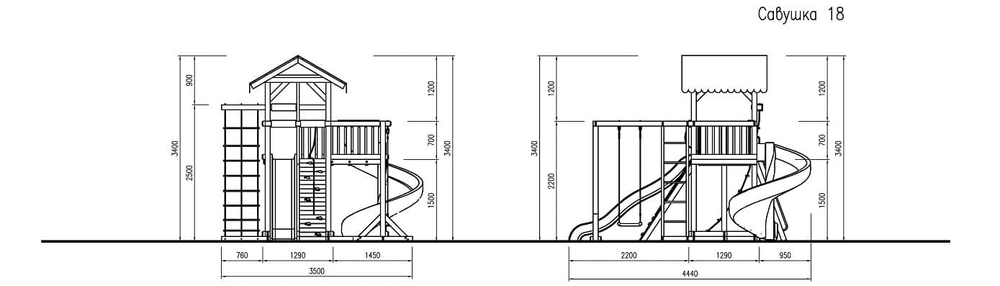 Детская площадка Савушка - 18