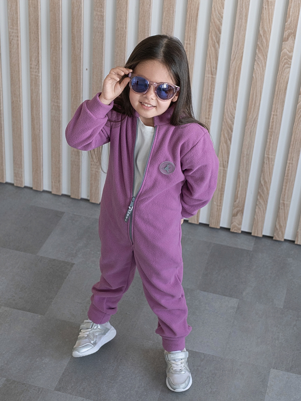 Комбинезон флисовый (Брусника)