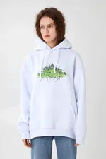 Худи Helgi Ingvarr БОРОВИЧКИ Белый
