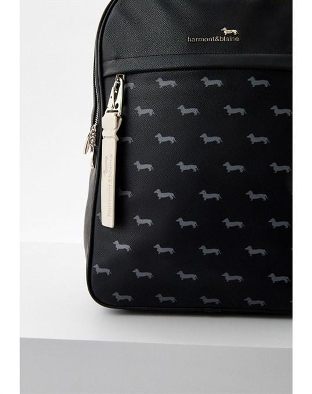 Рюкзак Harmont&blaine 55999 черный такса серым