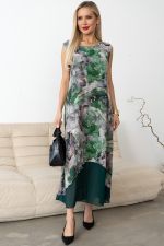 Платье Велла (зеленый) Р11-1171/5 Nikol
