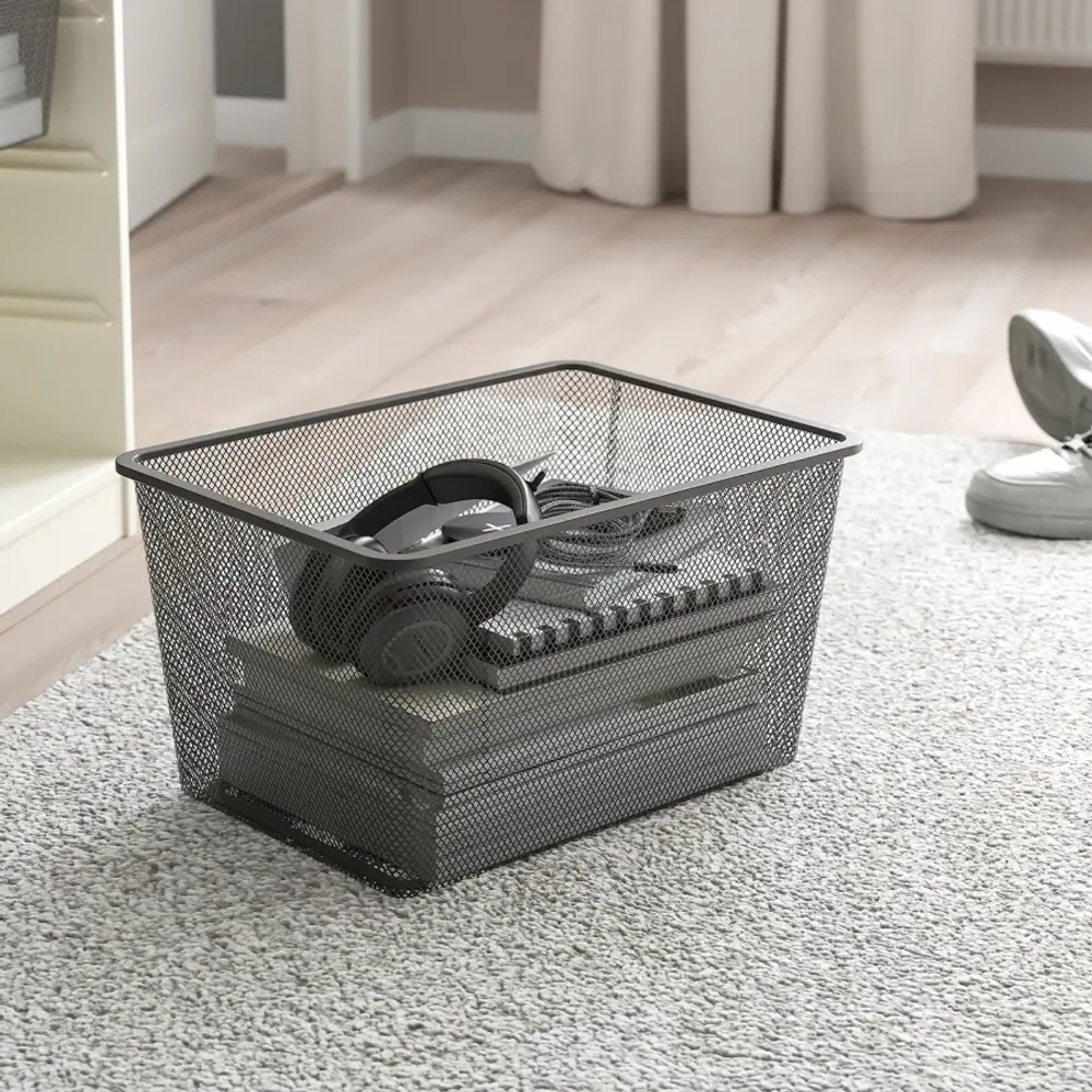Стеллаж - IKEA TROFAST, 46х30х94 см, белый/серый, ТРУФАСТ ИКЕА