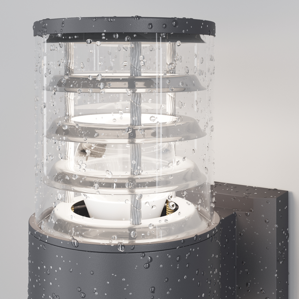 Уличный настенный светильник Outdoor O576WL-02GR