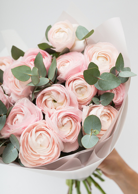 Букет из ранункулюсов L #1