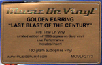 Golden Earring / Last Blast Of The Century (Coloured Vinyl)(3LP)