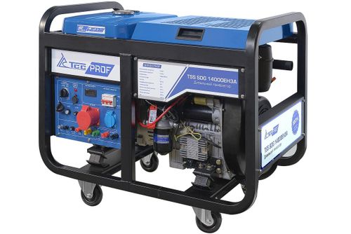 Дизель генератор трехфазный TSS SDG 14000EH3A - [12 кВт / 380V] эл. старт